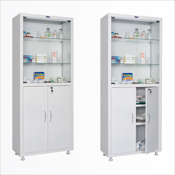 Шкаф медицинский для хранения лекарственных препаратов металлический